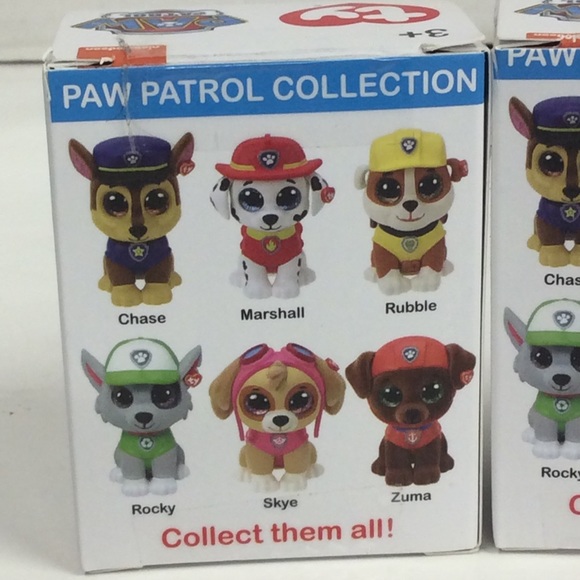 TY Mini Boos Collectibles Figures Paw Patrol - Picture 3 of 6